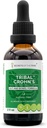 Tribal Crohn's Herbal Extract Alcohol-Free, Tincture, Glycerite Slippery Elm, Parsley, Marshmallow, Turmeric, Frankincense, The verde. Gut e Bowel Formula 2 oz