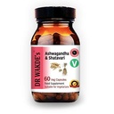 DR WAKDE's Ashwagandha & Shatavari Capsules (60 Veg Caps, Rejuvenating Herbs, Energy Support, Ayurvedic Supplement, Vegan, Herbal, All Natural, Made in UK)