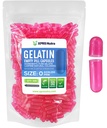 XPRS Nutra Größe 0 Leere Kapseln - 500 Graf Leere Gelatine Kapseln - Pillen DIY Kapsel Füllung - Pure Bovine Pill Gel Kapseln für Do-It-Yourself Ergänzungen (Azalea Pink)
