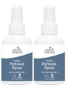 Earth Mama Herbal Perineal Spray | Sicher für Schwangerschaft und Postpartum Erholung, Witch Hazel natürliches Kühlspray für nach Geburt Feminine Pflege Essentials, No Benzocaine oder Butane, 4-Fl oz (2-Pack)