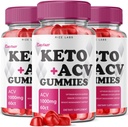 rize labs - Pro Fast Keto+ACV Gummis für fortgeschrittene Gewichtsverlust, Alle natürlichen Keto Plus Apfel Apfel Apfel Apfelegar 1000mg Ergänzung, hilft bei der Verringerung von Bauchfett, für extra Stärke (180 Gummi)