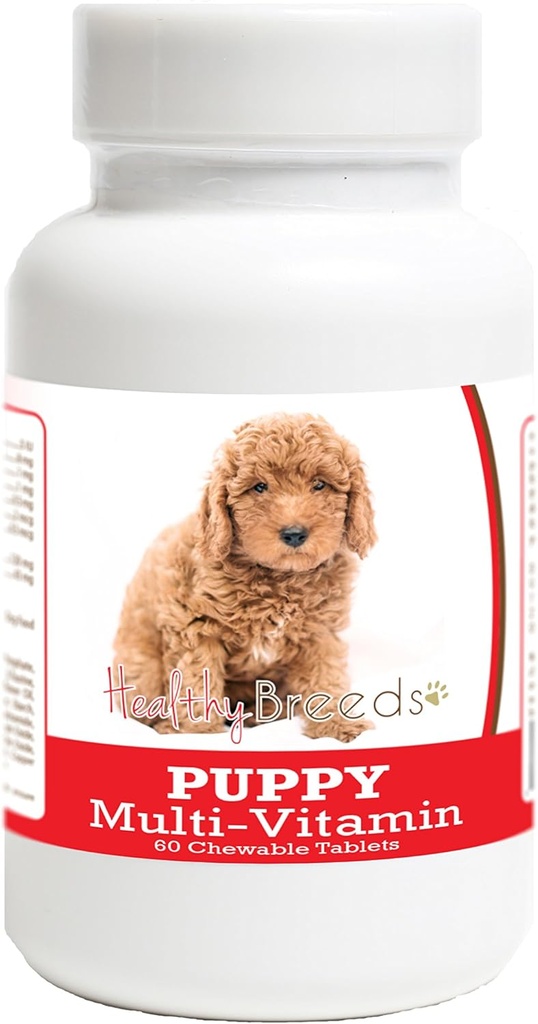 Salute Razze Goldendoodle Puppy Dog Multivitamin Tablet 60 Conte
