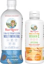 MaryRuth’s Nighttime Multimineral (Coconut) & Vitamin C Liposomal (Citrus & Vanilla) | Clean Label Project Verified® | Supplemento per Bedtime & Antiossidante | Vegan, Non OGM, Gluten Free