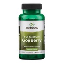 Swanson Goji Berry Wolfberry Livery Rein Eye Support 500 Milligrammes 60 Capsules