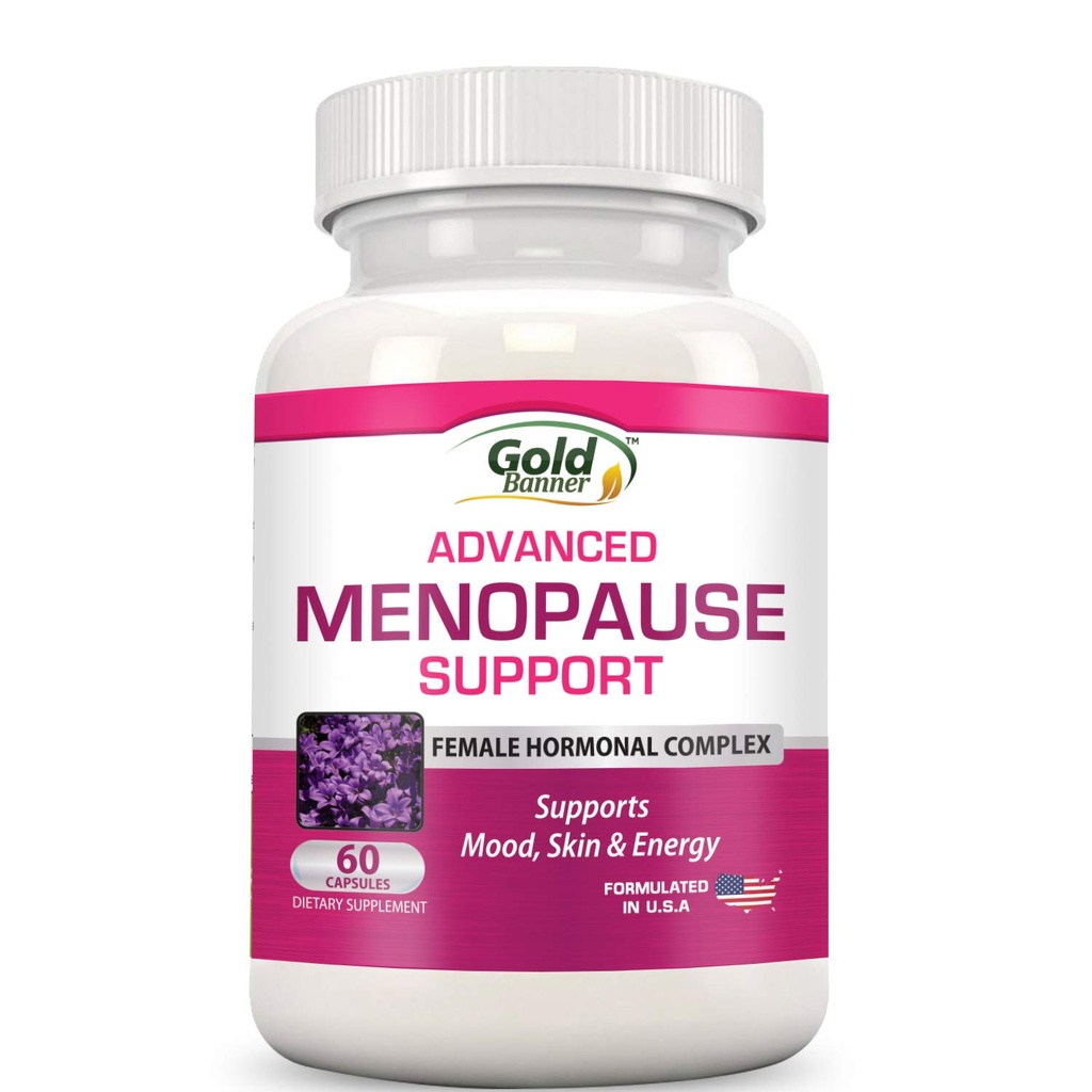 Supporto avanzato della menopausa - Natural Female Hormonal Complex for Hot Flashs, Mood Swings & Vaginal Dryness - Black Cohosh, Soy Isoflavones & Herbal Extract Formula - Non include ormoni