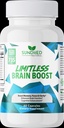 Limitless Brain Boost (60 Caps) - Gedächtnis, Fokus, mentale Klarheit - Nootropics Wissenschaftliche Formel für Leistungssteigerung, Super Ginkgo Biloba, St John Wort Extract, DMAE