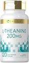 Carlyle L-Theanine 200mg Supplément , 120 Capsules , sans gluten