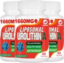1660MG Urolithin A Supplement - Liposomal Urolithin 180 Kapseln