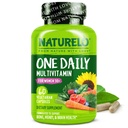 NATURELO One Daily Multivitamin for Women 50+ (Iron Free) - Supporto Menopause per le donne oltre 50 - Integratore alimentare intero - Non-GMO - No Soy - 60 Capsule - 2 mesi di alimentazione