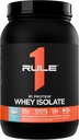 Règle 1 Isolation de lactosérum R1 - Avec 25g Protéines et 6g BCAA Exclusivement à partir de sources isolées et hydrolysées pour la récupération de l'entraînement (2 livres*, gâteau d'anniversaire)