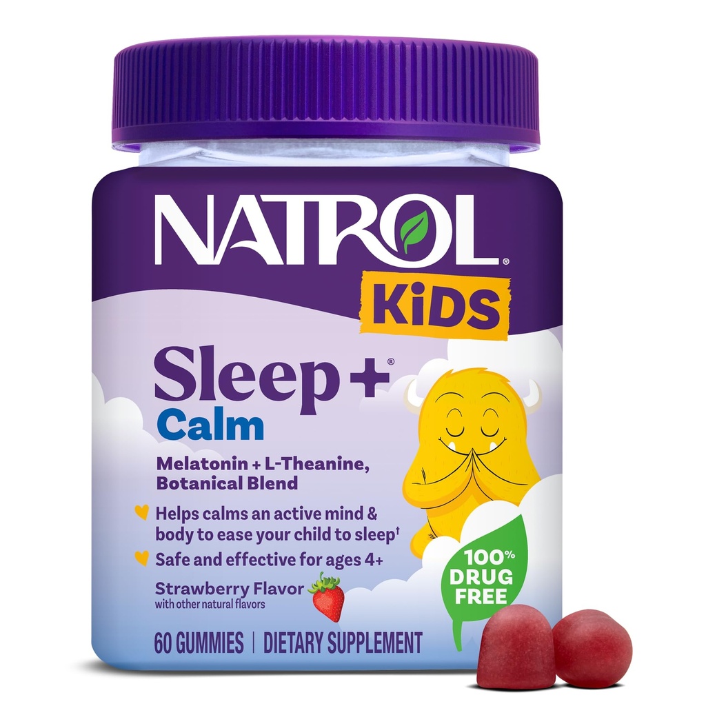 Natrol Kinder schlafen + ruhig schlafen Gummi für Kinder