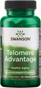 Swanson Telomere Vantaggio 60 capsule di veg