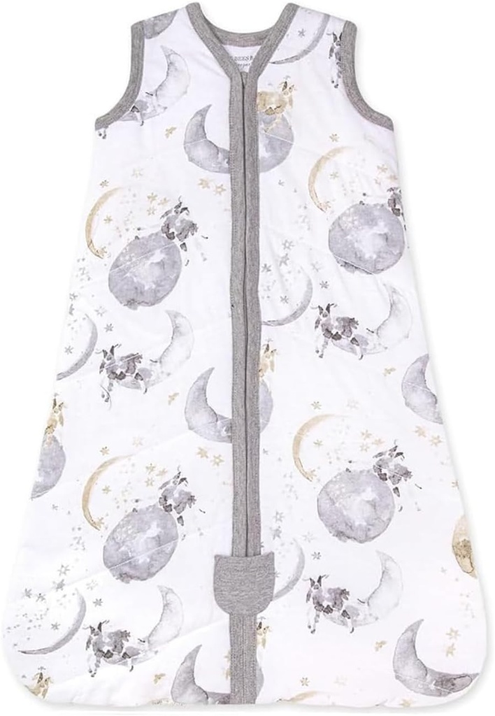 Burt's Bees Baby Unisex Beekeeper Wearable Blanket, Cotone Organico - Peso leggero o Peso medio - Essentials neonato