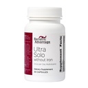 Avantage bariatrique Ultra Solo sans fer - Multivitamine quotidienne une fois par jour - pour les patients bariatriques - avec la thiamine, la vitamine A et plus - Sans gluten - 30 capsules