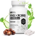 Supplément minceur pour la gestion du poids – Thermogenèse et activation de la lipogenèse Idéal pour être jumelé avec un régime alimentaire et un exercice appropriés pour le bien-être et le bien-être – 60 capsules
