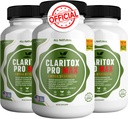 Claritox Pro Max Extra Strength Supplement, Mood Booster, Kognitive Funktion Enhancer, 180 Kapseln (3)