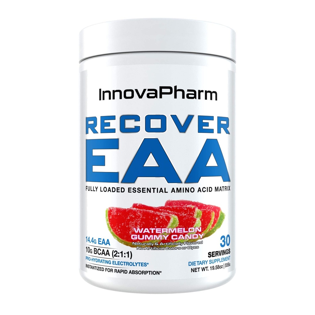 InnovaPharm récupérer EAA poudre pastèque Gummy Candy 19.5 Ounces