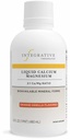 Integrative Therapeutics Liquid Calcium Magnesium 2:1 - Supplemento di calcio per il supporto di ossa* - Delicious, Liquid Formula - Non contiene zucchero, glutine o latticini - Arancione Vanilla, 16 oz (32 Serve)