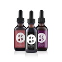 Tropfenergänzungsmittel Organische Trace Mineral Tropfen, Elderberry Tropfen und Vitamin B12 Tropfen Bundle