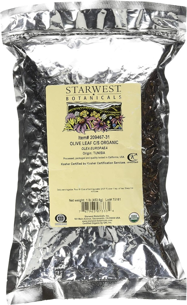 Botanicals Olive Leaf Cut e Sifted, 1 Pound