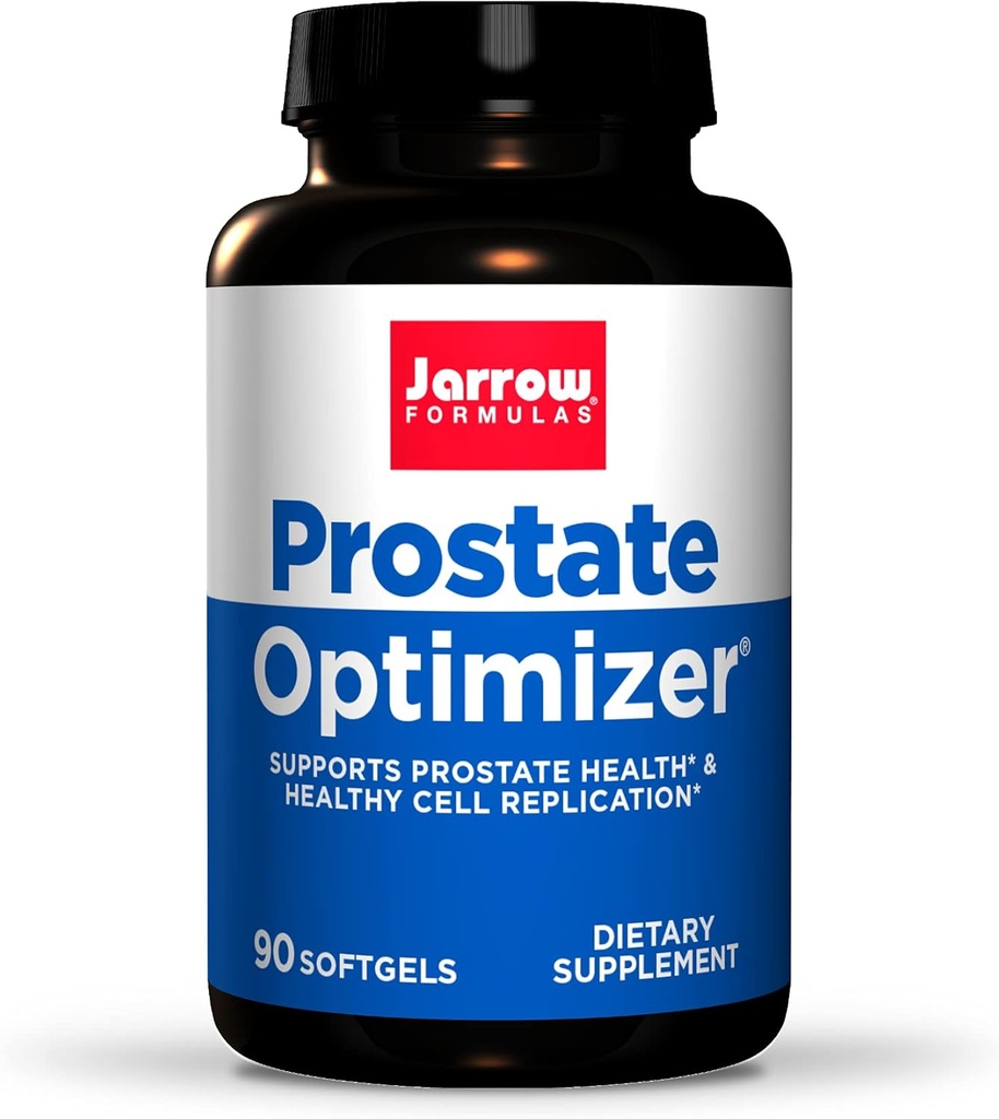 Jarrow Formulas Prostate Optimizer - 90 Softgels - Supporta la salute della prostata, la funzione della vescica e il flusso urinario - sana replica cellulare - 30 Serve