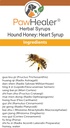 PawHealer® Hound Honey: Herz-Sirup - Kräuter-Remedy für Hunde Husten - 5 fl oz - Suppressant - Kräuter-Remedy - Gagging & Wheezing wegen Herz...