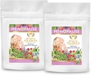 Thé à la ménopause - Vitamines post ménopause, Suppléments à la ménopause pour les femmes, Thé à base de plantes pour la ménopause, Aide immunitaire, Confort à la ménopause - 40 sachets de thé Premium
