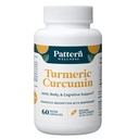 Muster Wellness Kurkuma Curcumin – 1300mg – 95% Curcuminoide mit BioPerine® Black Pepper – Joint, Cognitive & Immune Support – Non-GMO, Gluten Free – 60 Kapseln