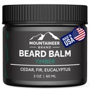 Baume à barbe naturel de marque Mountaineer avec Scents de bois Inspirés par la nature