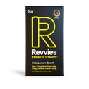 Revvies Energy Strips | Cola Lemon | 50 Streifen | 40mg Koffein Streifen | 2 Streifen = Kaffee/Energie trinken | Weniger als 2 Kalorien | Vegan | 10 x 5PK...