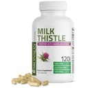 Bronson Milk Thistle Silymarin Marianum & Dandelion Extract Liver Health Support, Antioxidant Support, Detox, 120 Kapseln