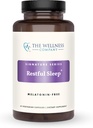 The Wellness Company Restful Sleep - Melatonin-Free, Deep Sleep, REM Support, Non-Habit Forming - Kava, Rafuma Leaf, Ashwagandha & Valerian Root | 60ct (1 Monat Versorgung)