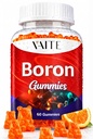 Boron Supplemento per uomini e donne – 10mg Gummies – Vegan, Non OGM, Gluten-Free – Supporta la forza di ossa, Joint Flexibility & Immune System – Minerale essenziale per la densità di chino – 60 Chewables