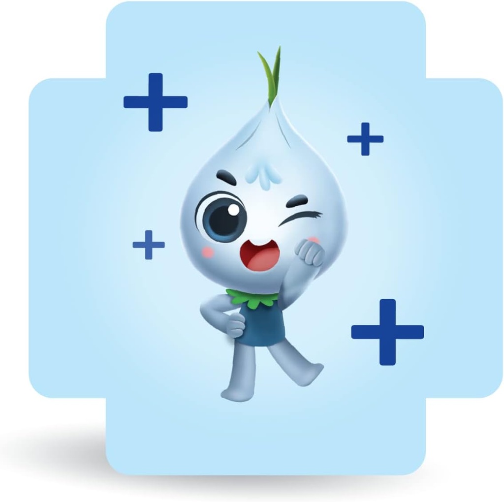 Patch d'oignon biologique enfants avec huile d'arbre à thé, anti-allergie, nez farci, 6 Patches/Box, 12 heures Durée, Aroma Patch, bandes nasales et bandes de nez Alternative