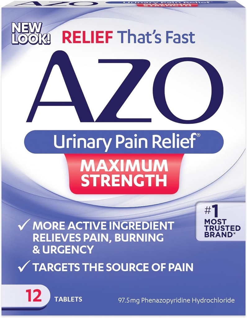 AZO STANDARD MAX STRENGTH 12Tabletten