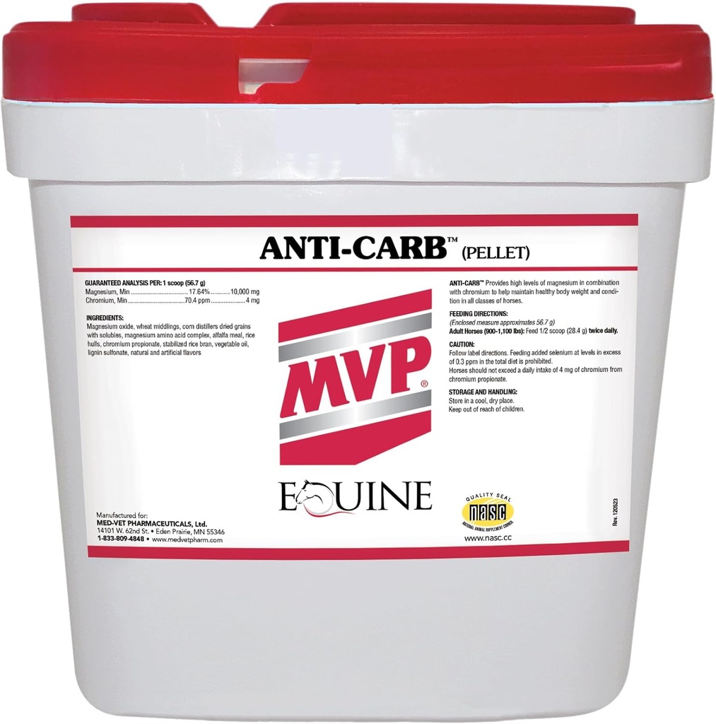 MVP Anti-Carb (20lb) Soutien au métabolisme du glucose