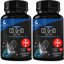 Forschungslabors 180 Softgels Advanced Absorption 200mg CoQ10 w/Black Pepper Extract. 2 für 1 Ad. Bio, Glutenfrei, Herzgesundheitsunterstützung, Energieproduktion, Antioxidans Supplement