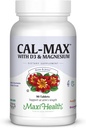 Calcium 1000 mg avec vitamine D3 (400 UI) et magnésium (750 mg) - Supplément alimentaire pour os, dents, soutien conjoint - pour hommes et femmes - 90 comprimés