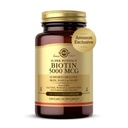 Solgar Biotin 5000 mcg - Unterstützt gesunde Haut, Nägel & Haar - Unterstützt Energieproduktion & Stoffwechsel - Vitamin B - Non-GMO, Vegan, Glutenfrei - 180 Count