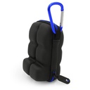 CASEMATIX Porte-inhalateur Asthme Case convient à deux inhalateurs de sauvetage standard avec lanyard et clip sur le carabinier porte-clés, comprend cas d'asthme seulement