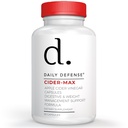 Aceto di sidro di mele capsule - 500mg Keto-Friendly ACV con vitamina B6, iodio, & Spirulina - Supporta la salute e la gestione del peso, migliora la digestione e livelli di energia