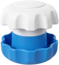 EZY DOSE Pille Crusher, Vitamine, Tablets Crusher und Grinder, Effortless Crushes Medikamente in feines Pulver, Eigenschaften Lagerkompartment, langlebig, einfach zu bedienen Design, blau, groß, BPA kostenlos