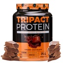 Nutrologia TRIPACT Protein Powder - 7-in-1 Meal Sostituzione Shake con Grass Fed Whey Protein Powder, Pea, Rice, Greens for Muscle Recovery & Immunity, Creamy Chocolate Flavor, 20 Servings