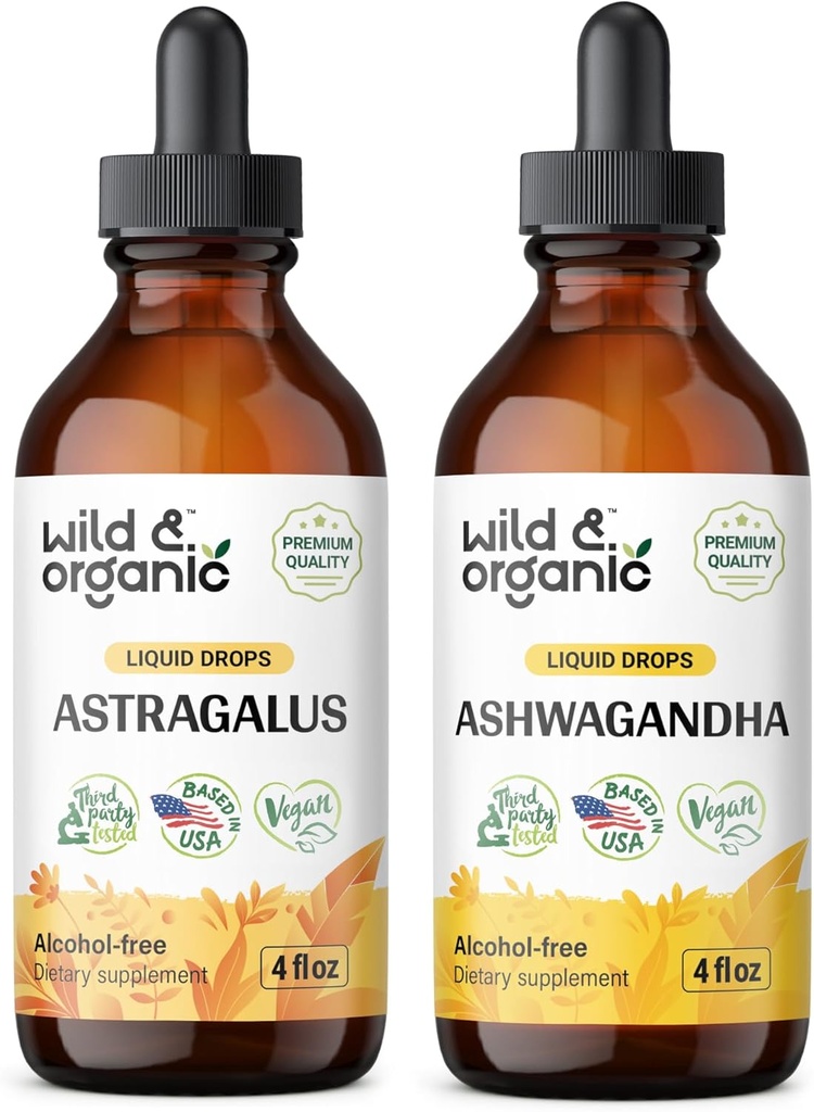 Tintura 4 fl oz & Ashwagandha Tincture 4 fl oz