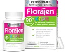Florajen Kids Probiotic, 6 miliardi di CFU, Probiotici Refrigerati per Bambini, Integratore Probiotico Multi Culture, Allevia Gas Occasionale, Bloating & Constipation, Supporti Salute Gut, 30 Ct (3 Pack)
