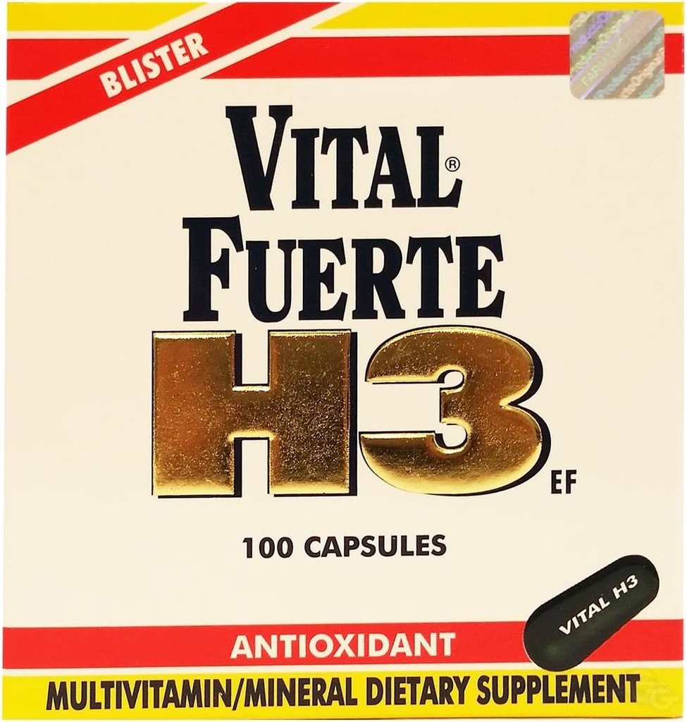 H3 100 Cap - Multivitaminico (Pack von 1)