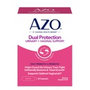 AZO Dual Protection, Urinary + Vaginal Support, Präbiotika und Probiotika für Frauen*, beginnt Arbeiten innerhalb von 24 Stunden, Non-GMO, 30 Count