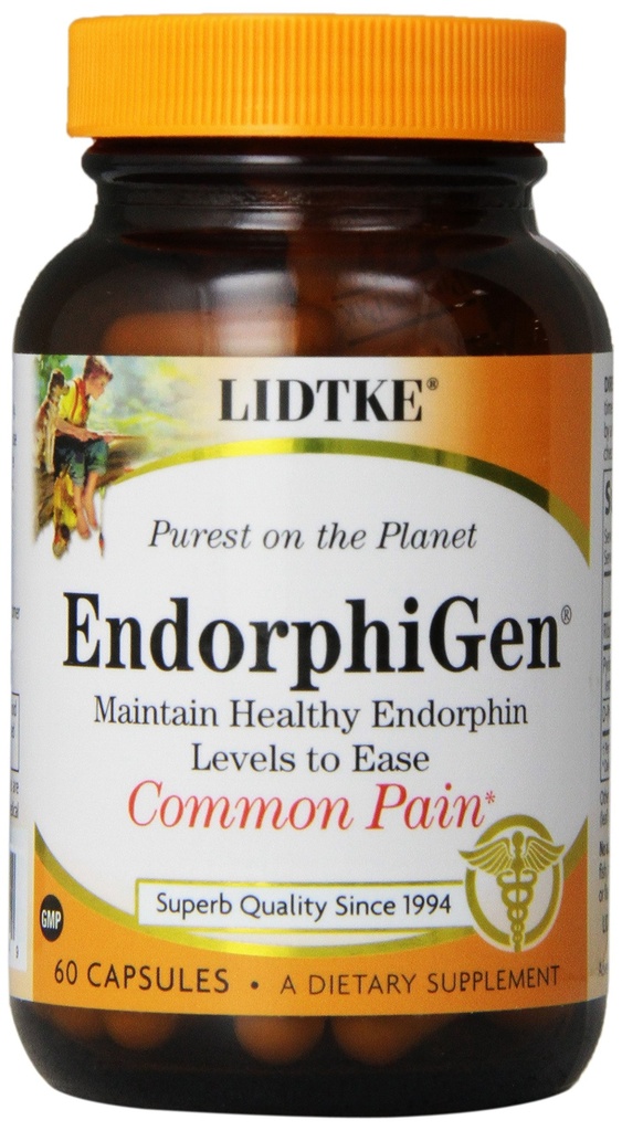 Lidtke Technologies Capsules d'endorphigen, 60 Nombre