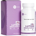 Lutein 20mg mit Zeaxanthin 4mg und Bilberry-Extrakt 100mg, Vitamin, unterstützt Vision und Macular Health, LUTEMAX 2020, Non GMO, Vegan, Glutenfrei - 60 Portionen