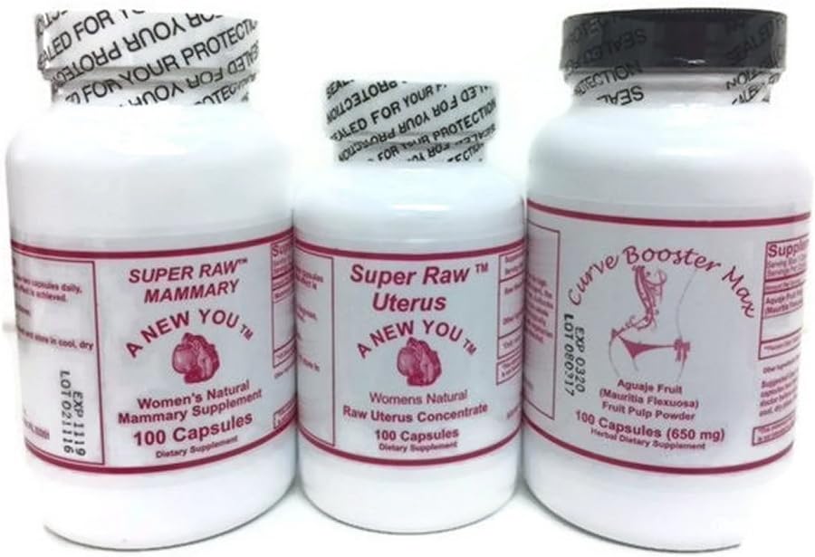 SOR Mammary, Uterus und Curve Booster Pack für Crossdressing Männer und Trans-Frauen